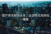 国产探花娱乐头条，全国探花视频在哪看